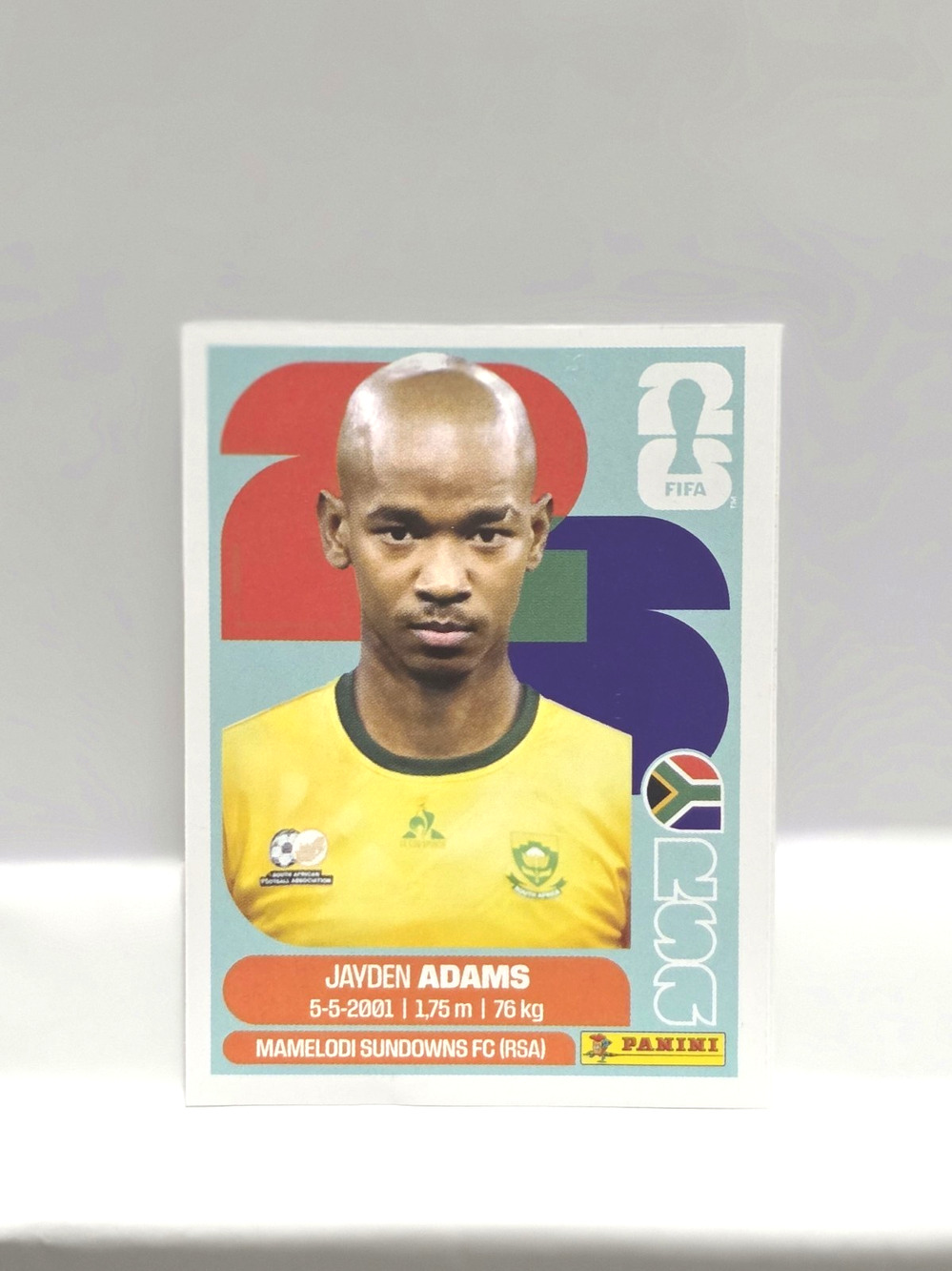 Panini FIFA World Cup 2026 Update Set USA Sticker Jayden Adams South Africa